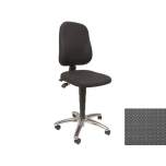 WARMBIER 1700.ERG.ST. ESD chair SUPERTEC, standard version, gray, 430 - 600 mm