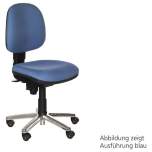 Warmbier 1700.KS.B. ESD Chair Comfort CHAIR, blue, soft castors