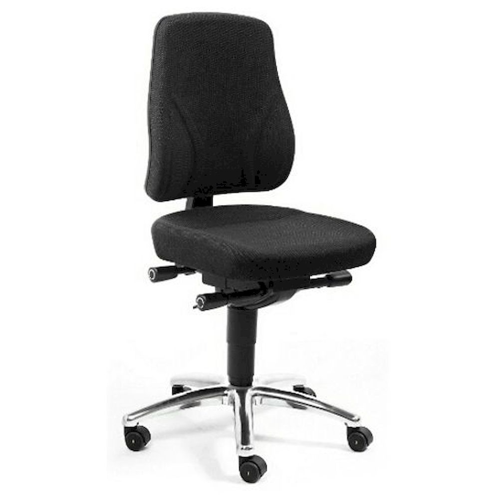 Warmbier 1700.KSP.S. Chaise standard ESD COMFORT PLUS Chair, noir