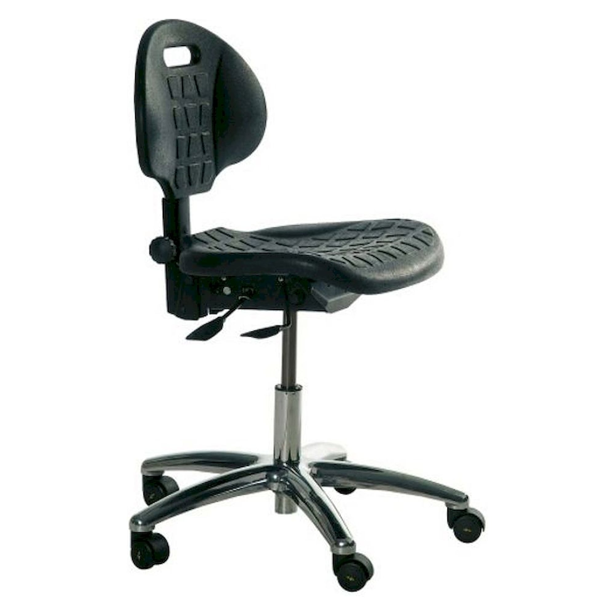 Warmbier 1700.PU. ESD chair Industrial PU, standard version, black