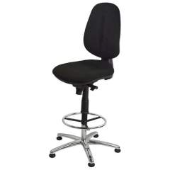 Warmbier 1710.ESP.S. ESD Chair Economy Plus Chair, black with base ring and base cross