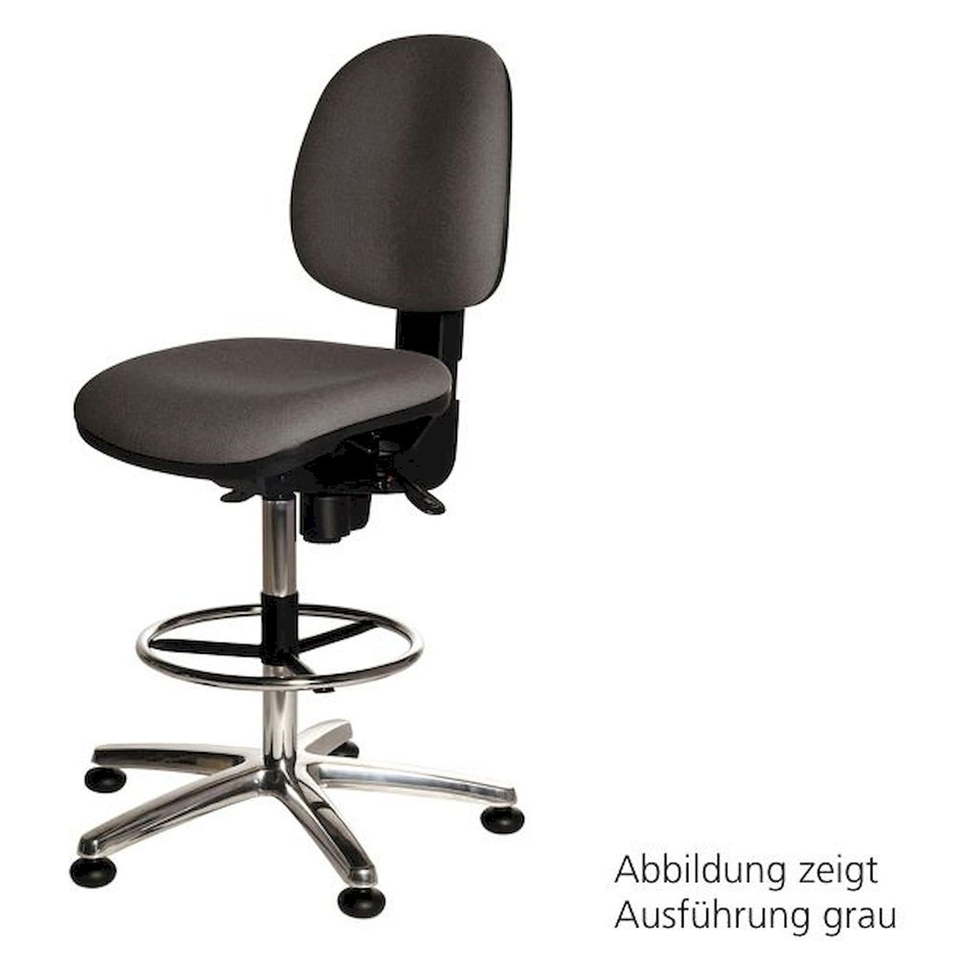 Warmbier 1710.KS.B. ESD Chair Comfort Chair high chair blue, foot ring