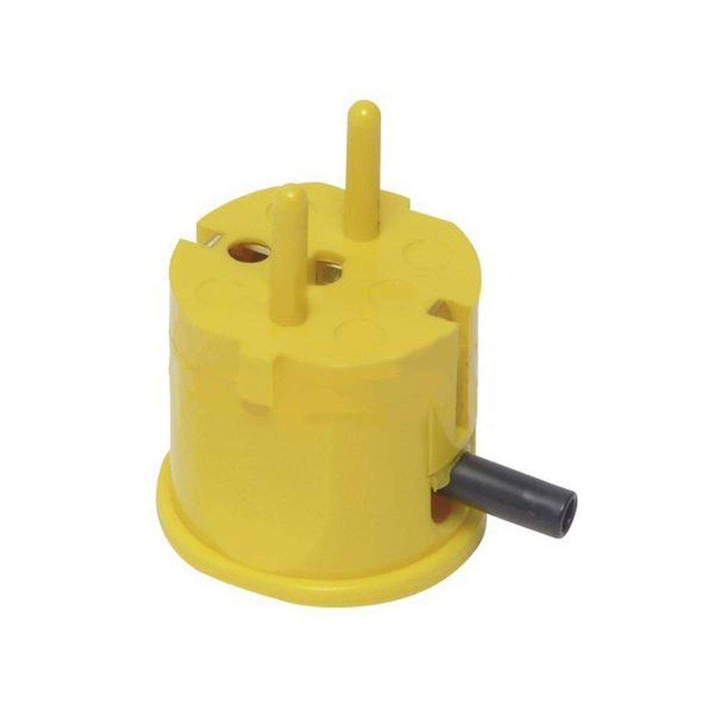 Warmbier 2200.110.Y. Erdungsbaustein ohne Kabel, schwarz