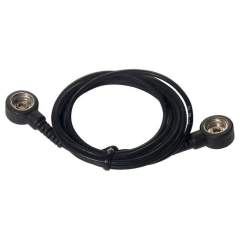 Warmbier 2250.762.1. Connecting cable, 2x 10 mm push button, without resistor, L = 1.5 m