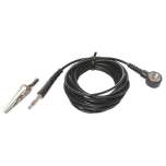 Warmbier 2250765. ESD gro with cable, 10 mm push button/banana plug, L = 3 m