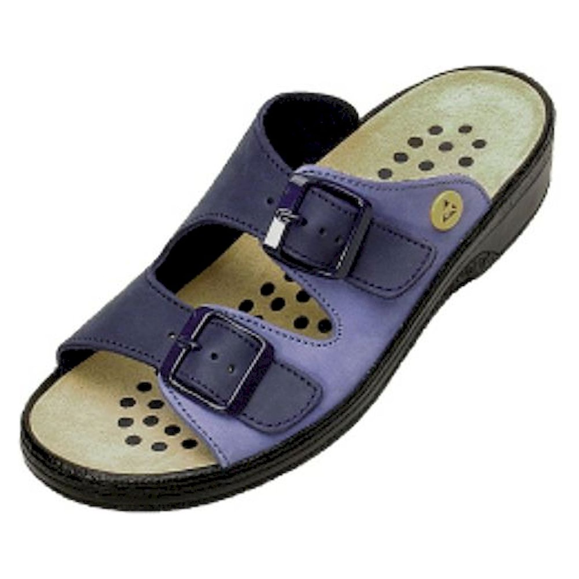 ESD Sandalen Damen Electra, hell-/dunkelblau, Größe 35