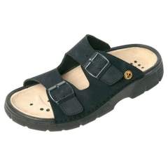 WarmbierMule ESD femme / homme Elektra, noir, cuir nubuck