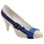 Warmbier 2560.891.2.S. ESD Toe Strap Ladies, for continuous use with Velcro fastener, blue