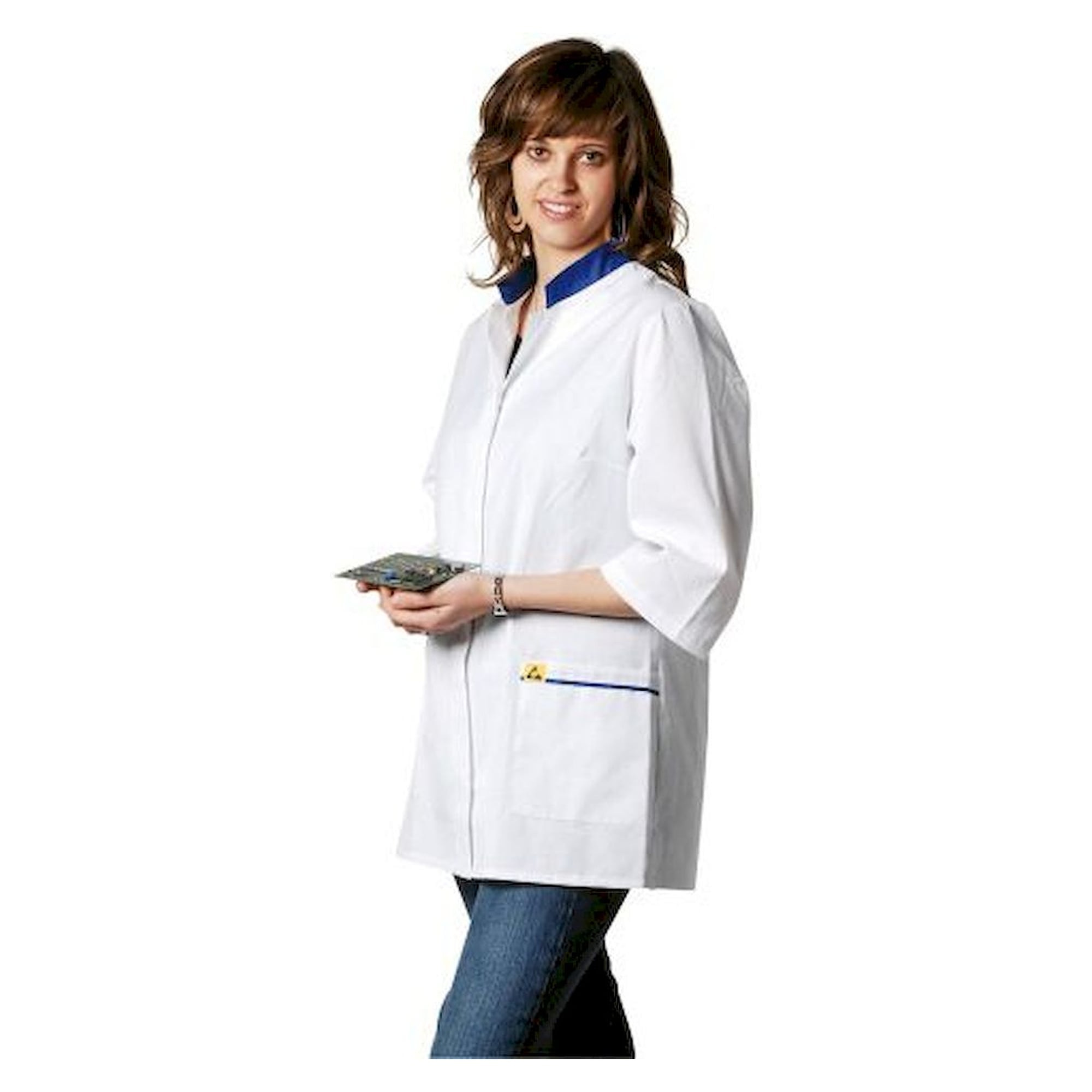 Warmbier 2660.KAS160.W.3XL. ESD Arbeitsmantel