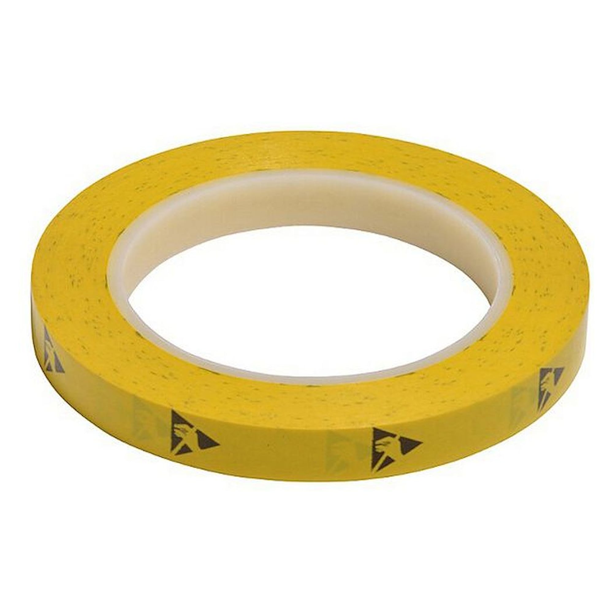 Warmbier 2820.12733.Y. ESD Klebeband PVC, gelb, 12,7 mmx33 m Rolle