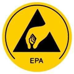 Warmbier 2850.10. EPA sticker, ro with, 10 mm diameter