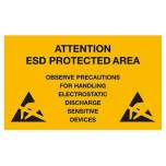 Warmbier 2850.150300.E. EPA warning sticker, 300x150 mm, PVC, yellow, English