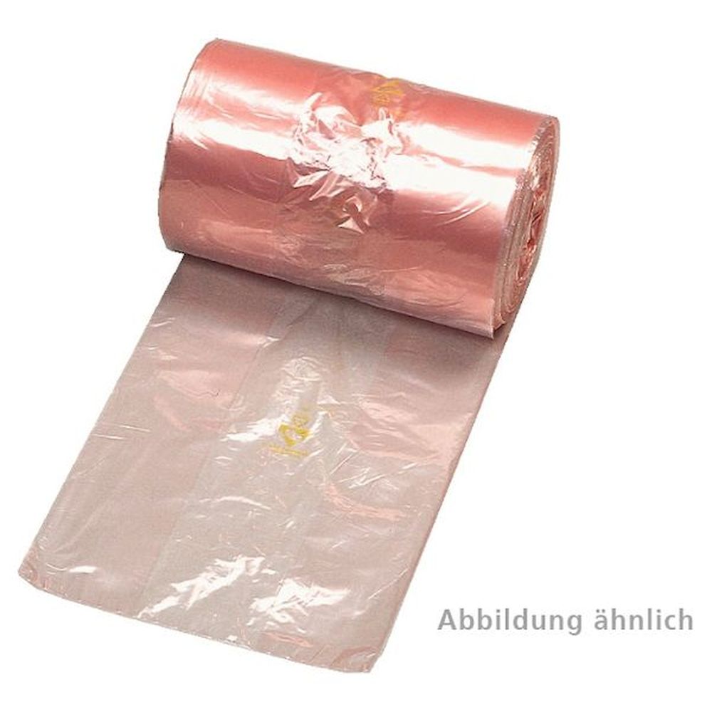 Warmbier 3110890. ESD Permastat Bin Liner, pink, 500 + 400x1200x0,08 mm