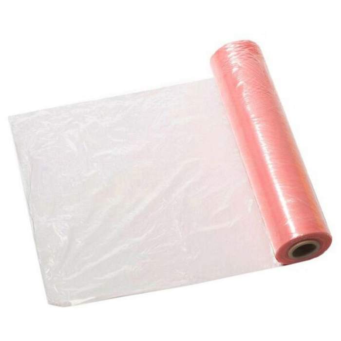 ESD bubble wrap, pink dissipative, width 300 mm, 150 m roll