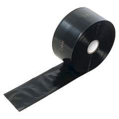 Warmbier 3230250. CARBOSTAT ESD tubular film, conductive - with print, width 100 mm, 500 m roll