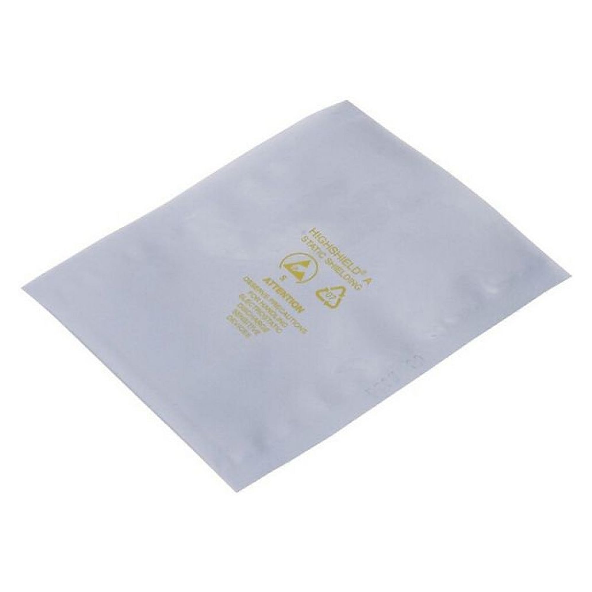 Warmbier 3315.HS.0404.A. ESD HIGHSHIELD Abschirmbeutel E < 25 nJoule, silber, 102x102 mm, 100 Stück