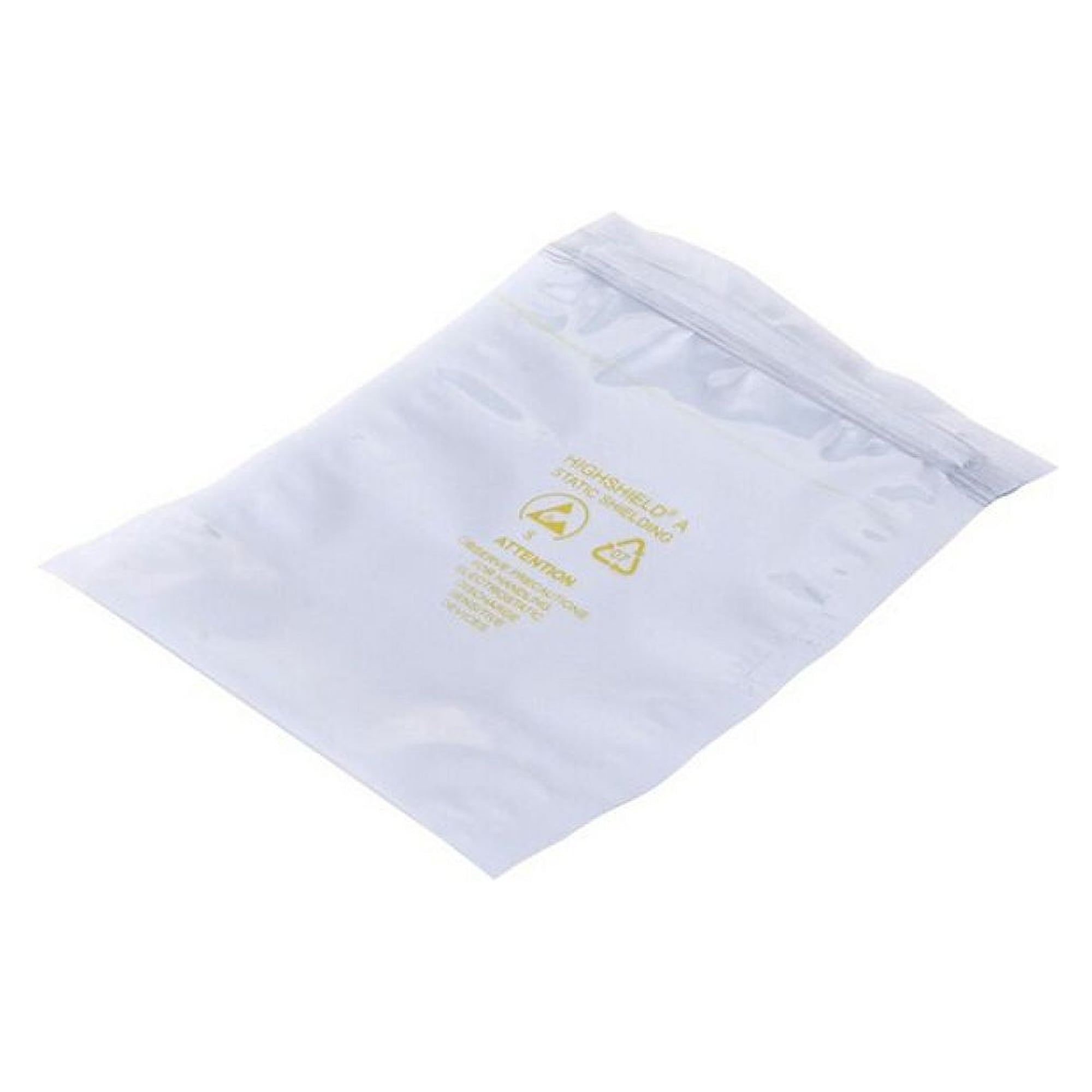 Warmbier 3325.WV.1418.A. ESD HIGHSHIELD Abschirmbeutel, mit Zip-Verschluss, transparent, 356x457 mm, 100 Stück