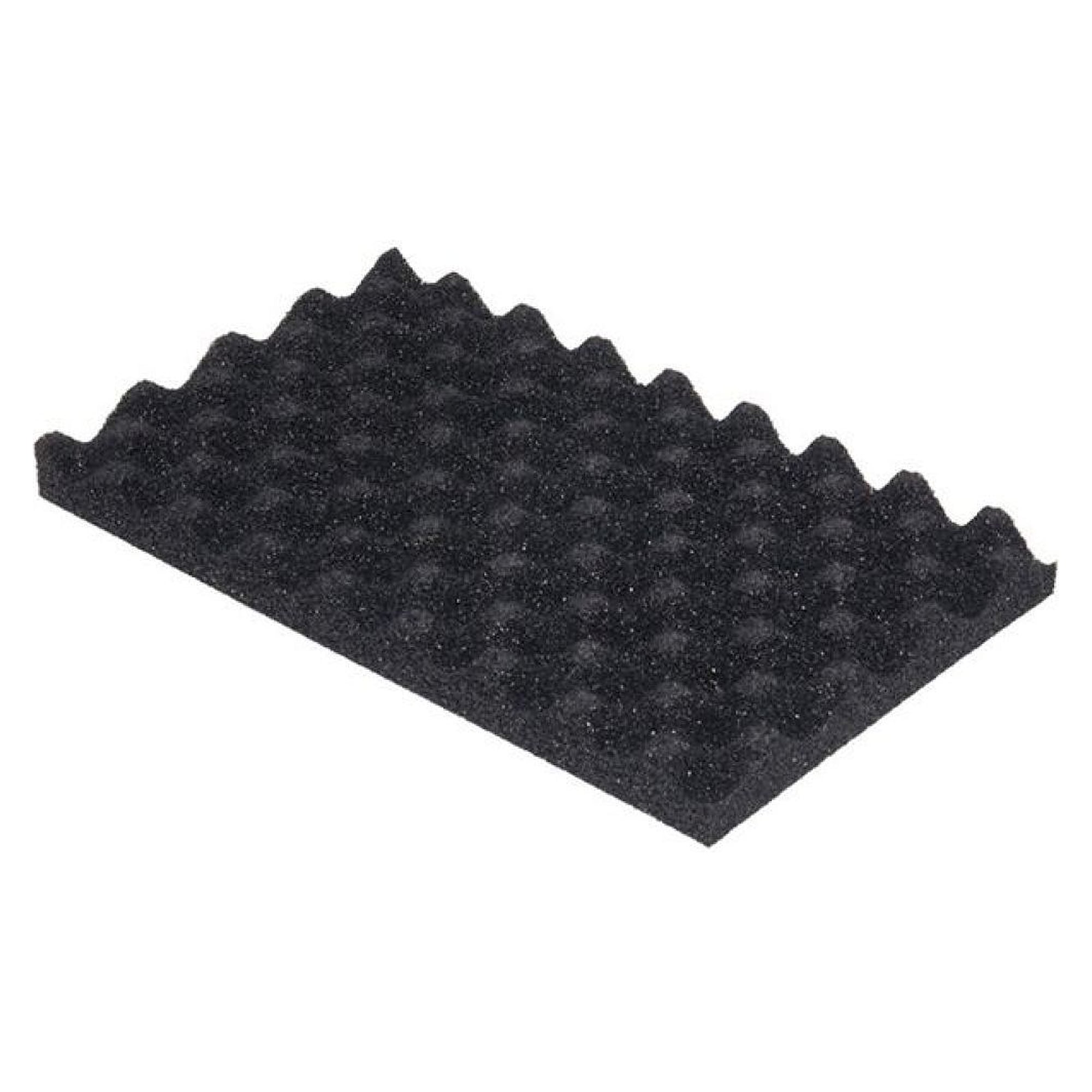Warmbier 4470.1.32. PU foam, soft, black, burled,253x153x20 mm