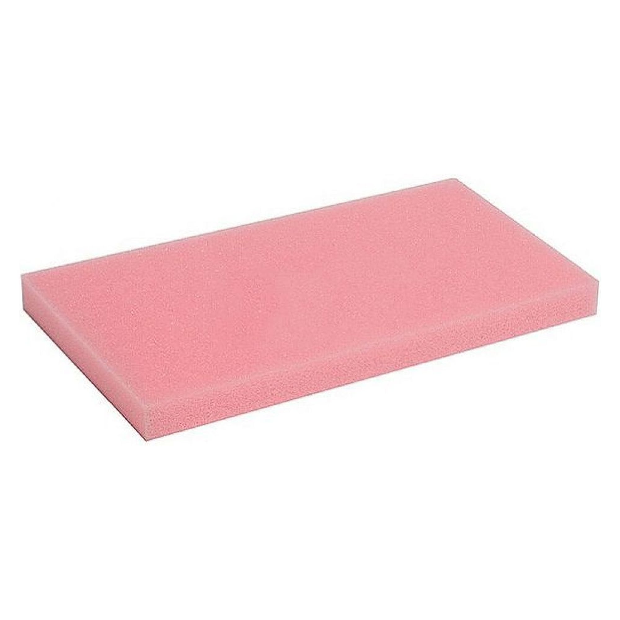 Warmbier 4920.0.32. PU foam, soft, pink, smooth, 253x153x20 mm