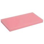 Warmbier 4920.0.32. PU foam, soft, pink, smooth, 253x153x20 mm