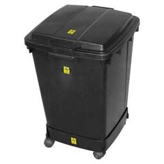 Warmbier 5180.890.SET. ESD trash can set, square, 90 litres