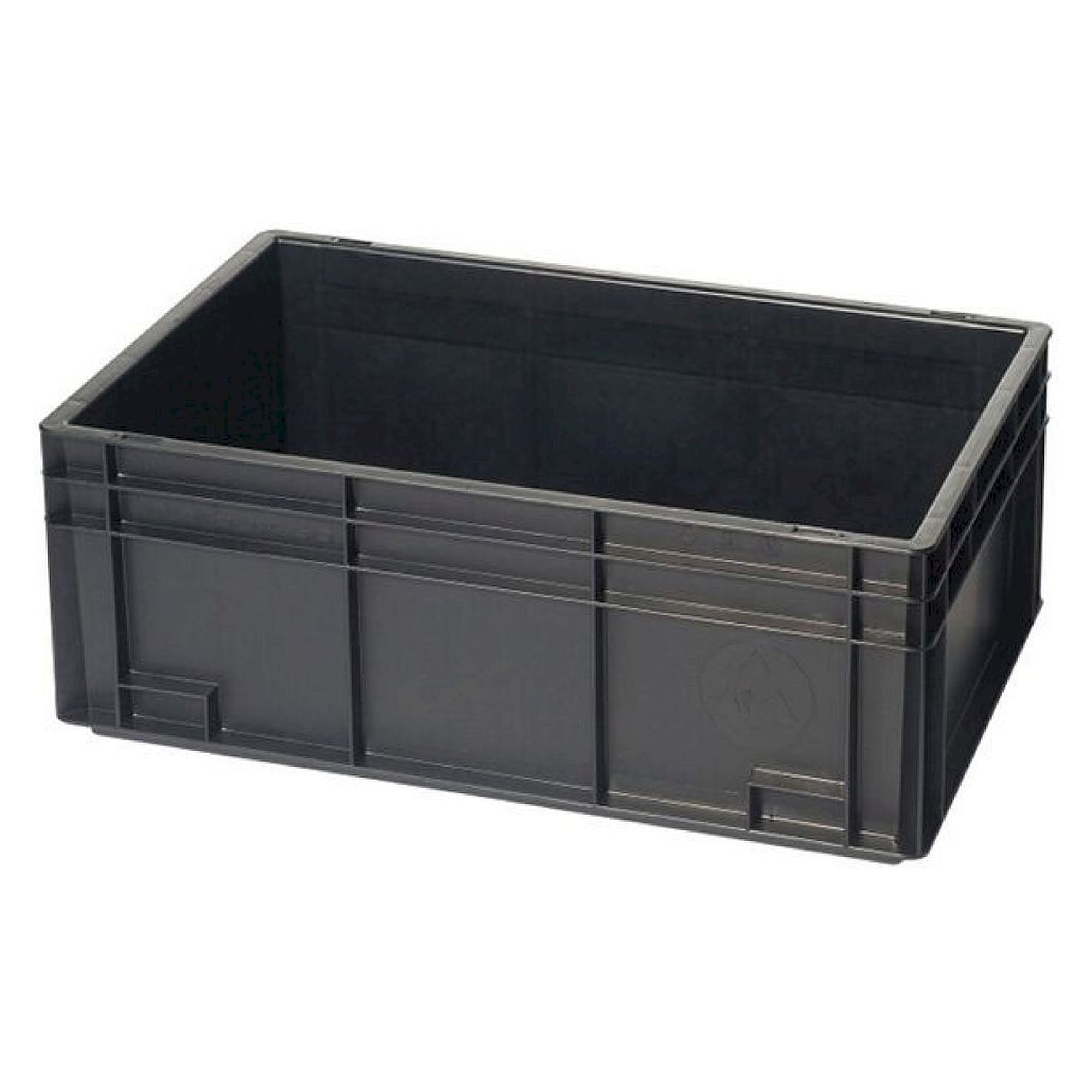 Warmbier 5310.80. ESD storage container, conductive, black, 600x400x420 mm