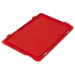 Warmbier 5311.R.32.S. ESD IDP-STAT hinged lid, conductive, red, 300x200 mm