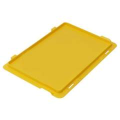 Warmbier 5311.Y.32.S. ESD IDP-STAT hinged lid, conductive, yellow, 300x200 mm