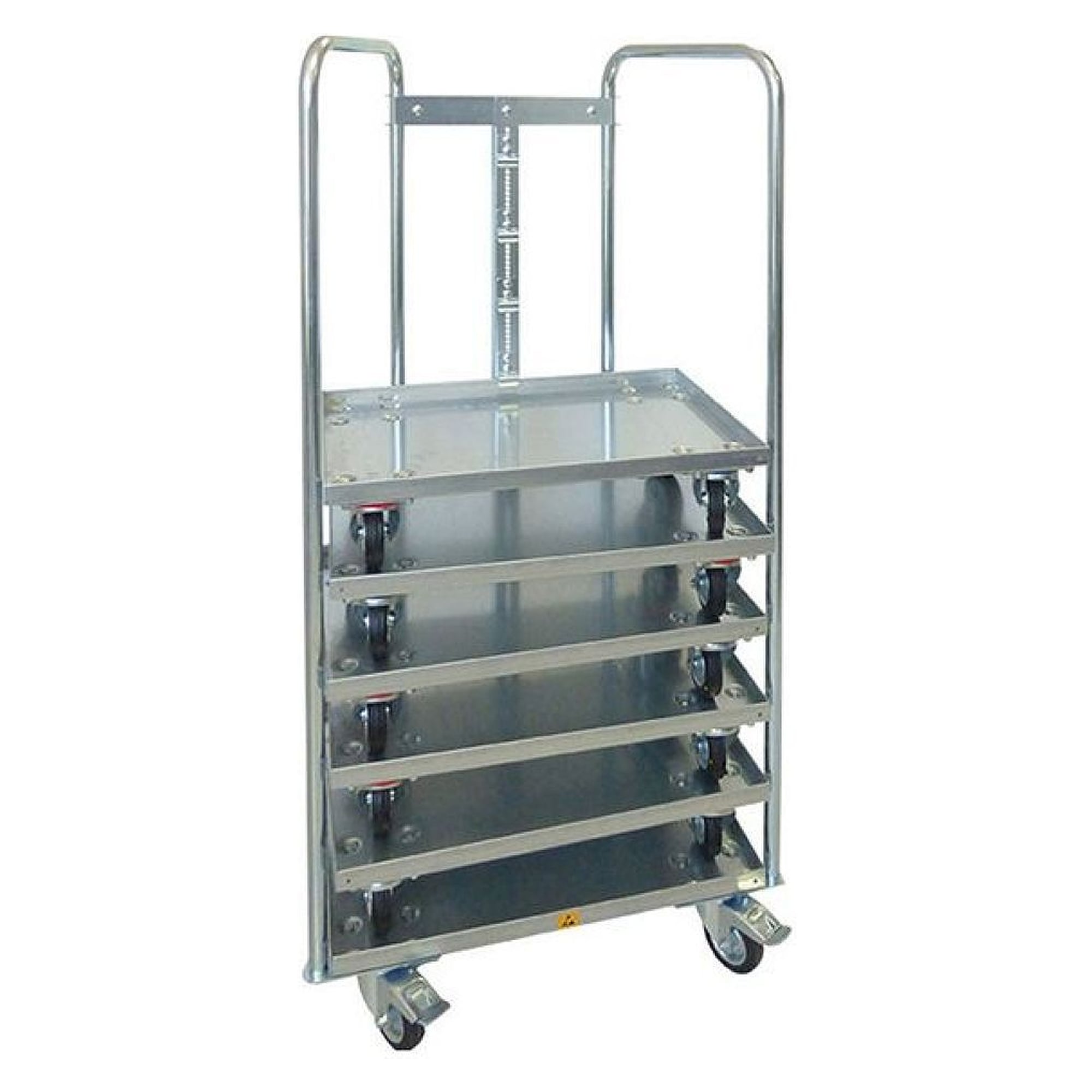 Warmbier 5390.200.WS. Transport roller collector, 2 swivel and 2 lockable castors, 675x445x1415 mm