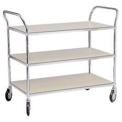 Warmbier 5390700. ESD transport trolley, 3 shelves, 950x540x770 mm, 250 kg