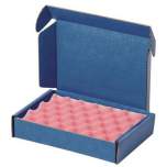 Warmbier 5510.903.A15. ESD shipping box Safeshield, 183x127x38 mm, with foam black