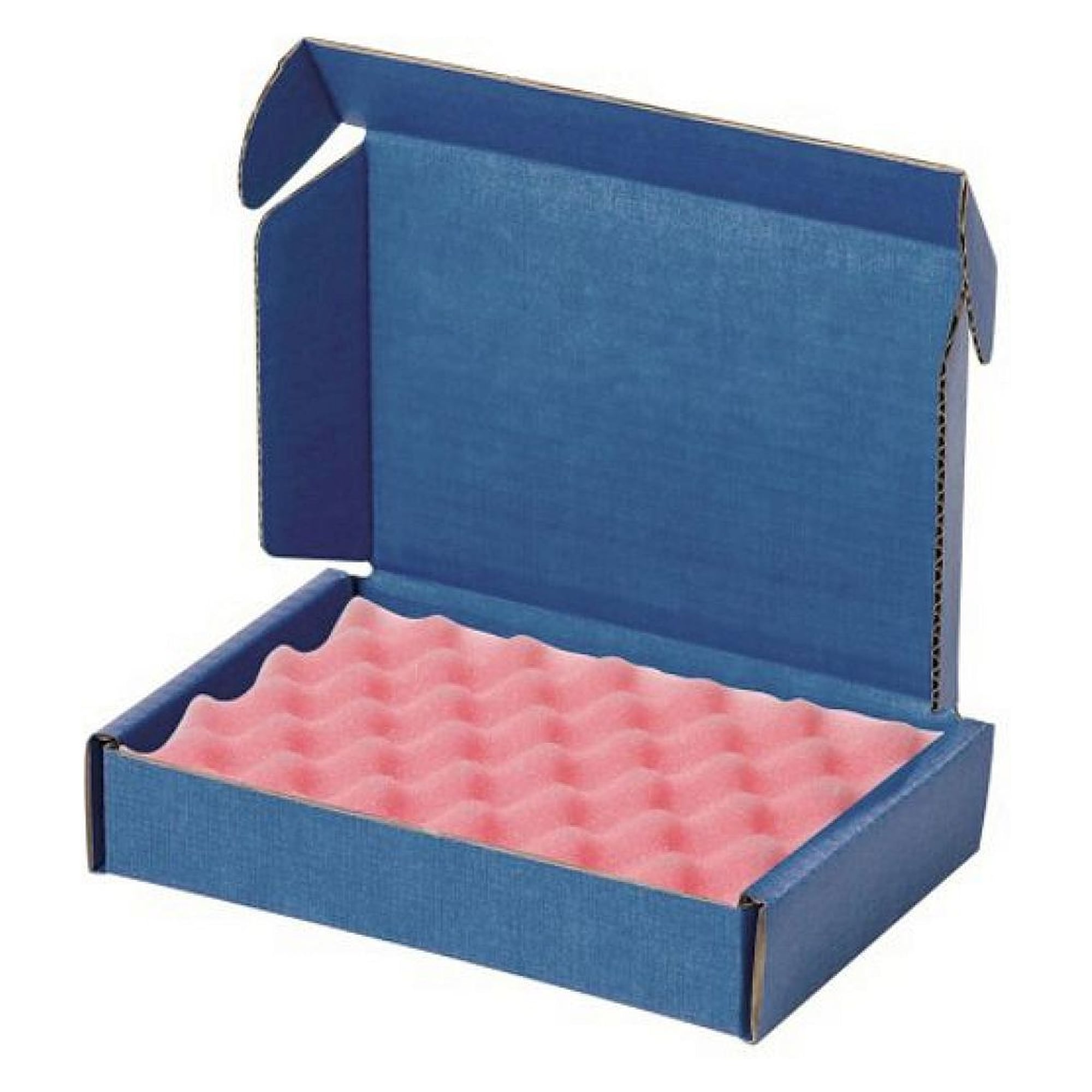 Warmbier 5510.903.A20. ESD Versandschachtel Safeshield, 183x127x38 mm, mit Schaumstoff 4903.1.20, weich