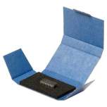 Warmbier 5510909. ESD shipping box Safeshield, for EPROMs 100x120x15 mm, incl. 6 mm PE plug-in foam