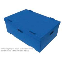 Warmbier 5510.SB.400.A. ESD Stapelbox Safeshield 400x300x115 mm