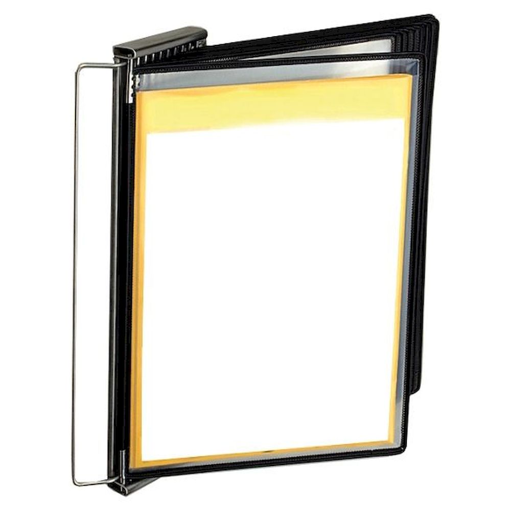 Warmbier 5600100. ESD Wandhalter mit 10 Schwenktafeln, TARIFOLD IDP-STAT