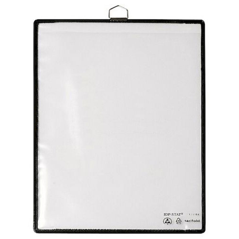 Warmbier 5600325. ESD Hängetafeln, DIN A4 TARIFOLD IDP-STAT, transparent, 10 Stück