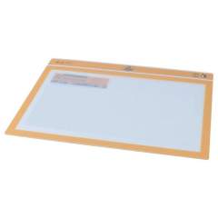 Warmbier 5710.SM.Y. ESD writing pad IDP-STAT, PVC conductive / 10 mm push button