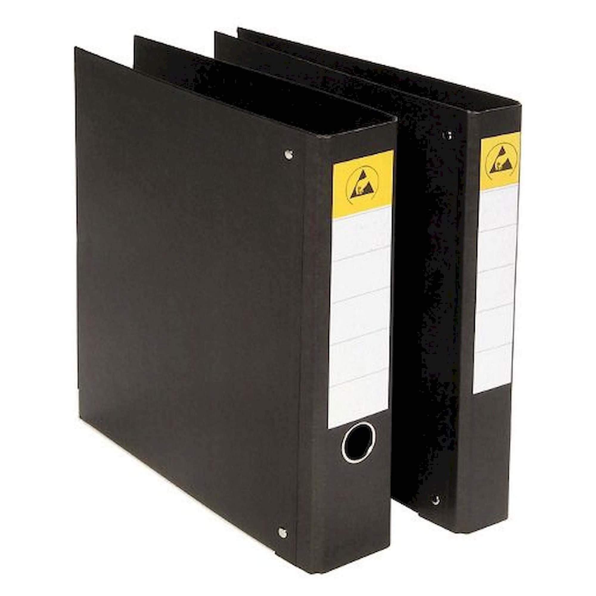 Warmbier 5800846. ESD Ringbuch DIN A4, schwarz, Rückenbreite 45 mm/4 Ring