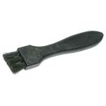 Warmbier 6100105. ESD flat brush hard, black natural bristles 25 mm, conductive