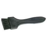 Warmbier 6100106. ESD flat brush hard, black natural bristles 38 mm, conductive