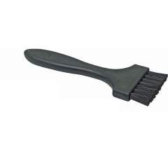 WARMBIER 6103.B.107. ESD flat brush hard, nylon bristles, black, 50 mm