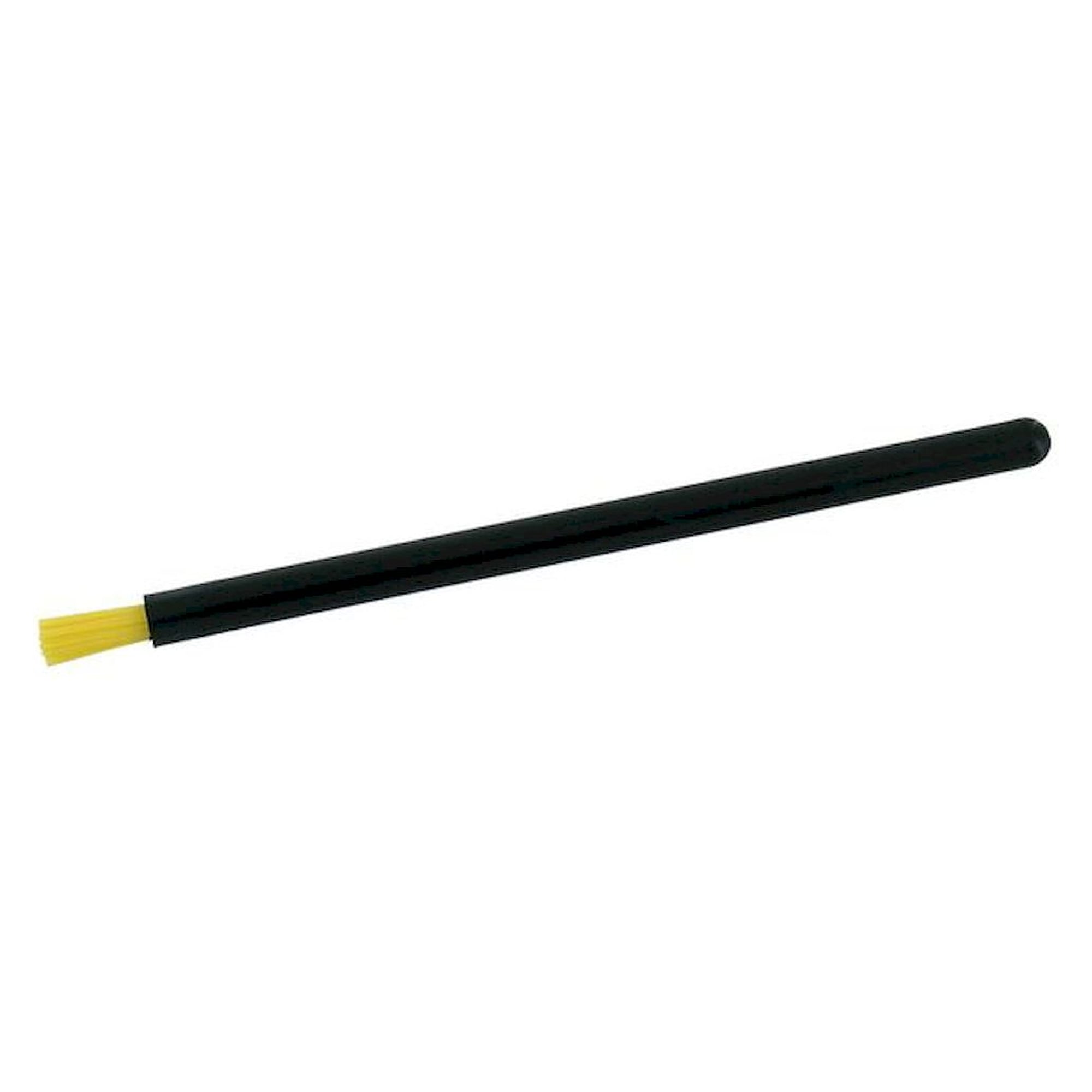 Warmbier 6104.Y.201. ESD brush hard, yellow nylon bristles 6 mm, conductive