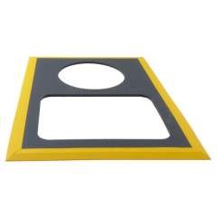 Warmbier 7100.PGT120.SM.TERM. ESD floor mat with leading edge