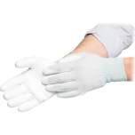 WARMBIER 8745.APU.K.S. ESD gloves with cuff, white, PU rubber coating on palm, size S