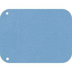 WarmbierESD table mat Premium, light blue, 1200x600x2 mm, 2x 10 mm push button