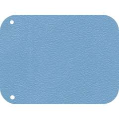 Warmbier . ESD Tischmatte Ecostat, hellblau, 900x610x2 mm, 2x 10 mm Druckknopf