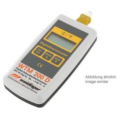 Temperature measuring device, digital