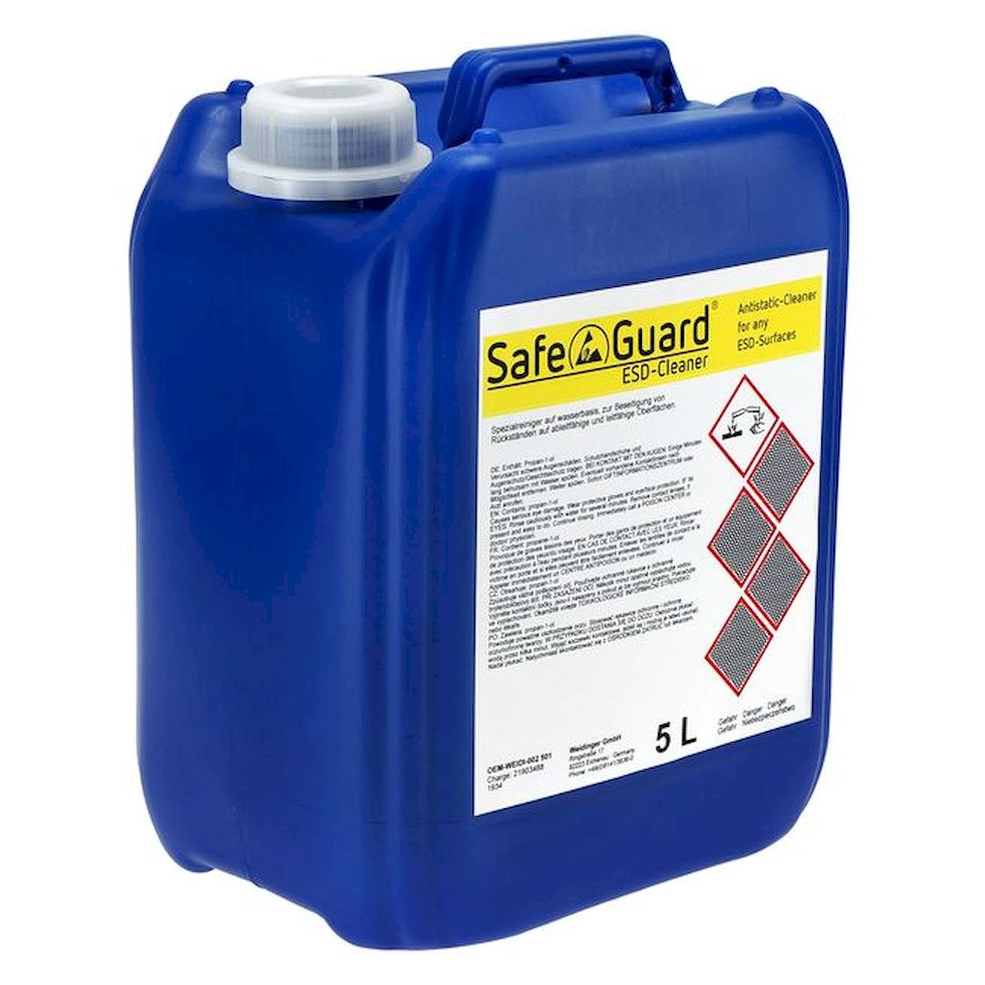 Cleaner Charge Clean, 5 litre canister for refilling