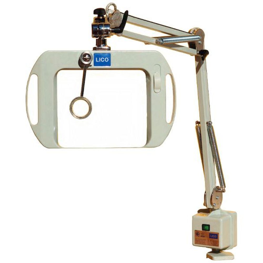 Lico 72400-3-EU-CE-LED-WEIß. Lampe de loupe, 3 dpt., blanc