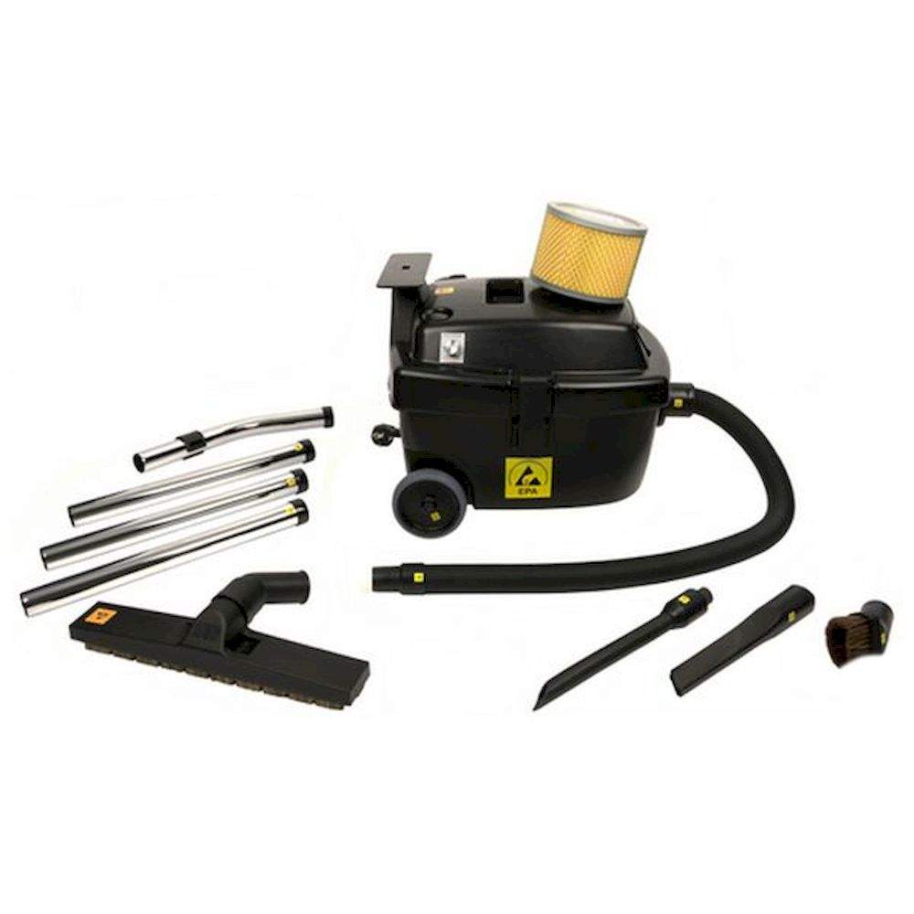 ESD Staubsauger ISO 7, 1100 Watt, 12 Liter, stufenlos regelbar